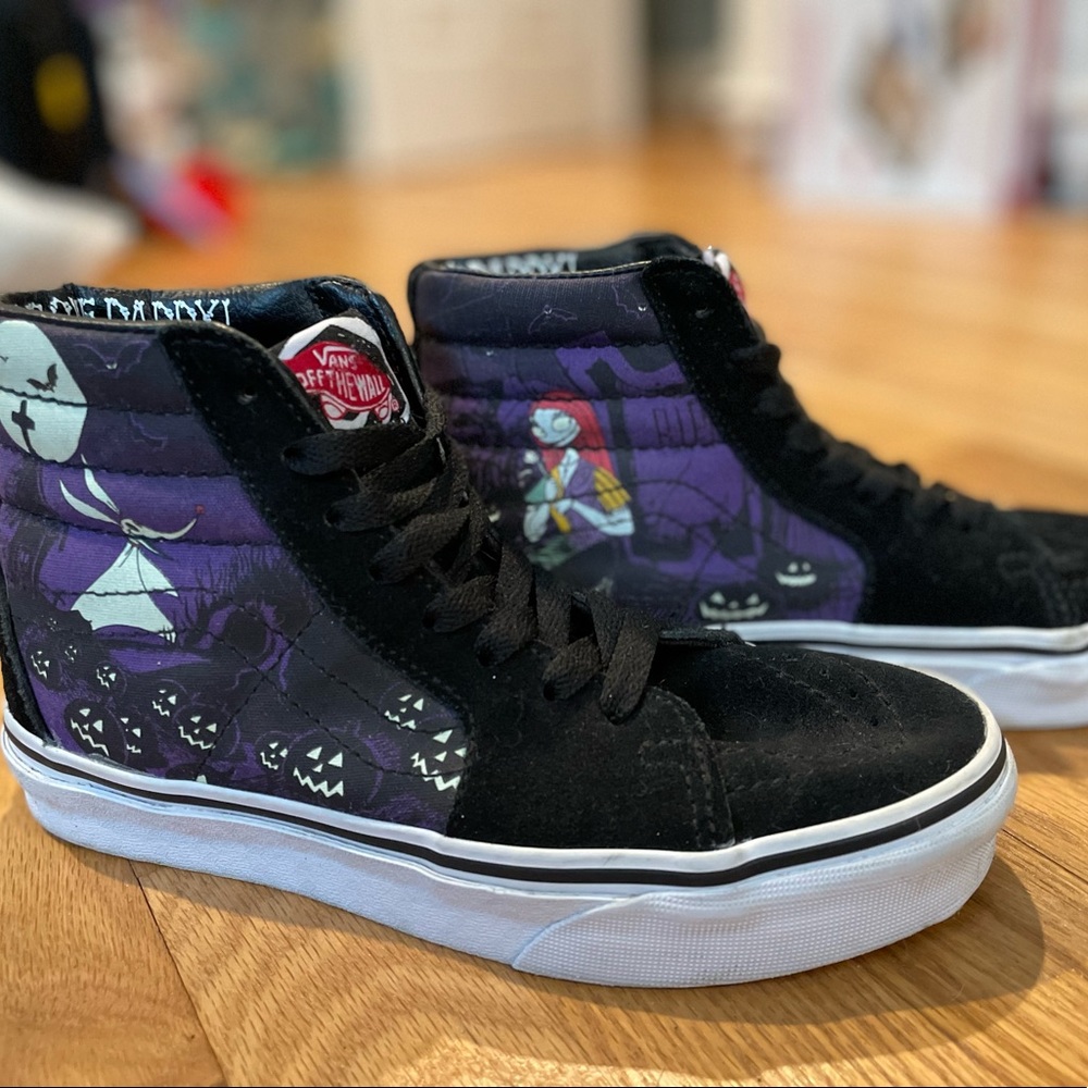 Vans The Nightmare Before Christmas x Sk8-Hi 'Jacks Lament' Sneakers VN0A4BV6T35
